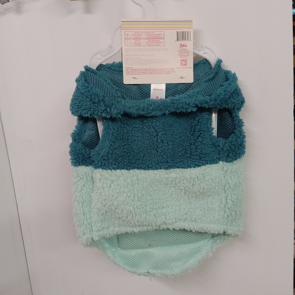 Puppy Dog Hoody  Jacket with Treats pocket  Justic Sports  Teal GreenNEW - Picture 3 of 5